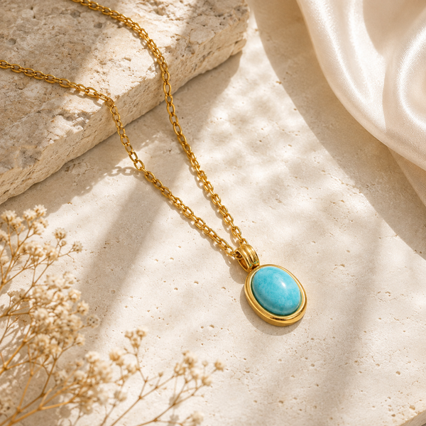 Amazonite Necklace — Waterproof