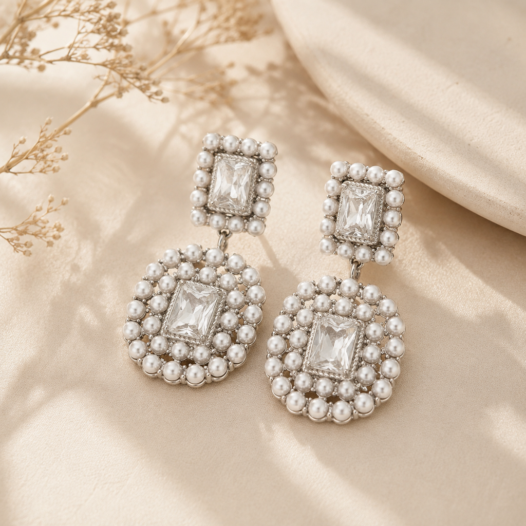 The Pearl Heirloom Earrings — Waterproof