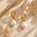 Freshwater Pearl Earrings  — Waterproof