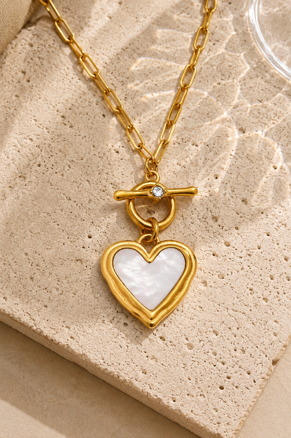 Love Story Pendant Necklace — Waterproof