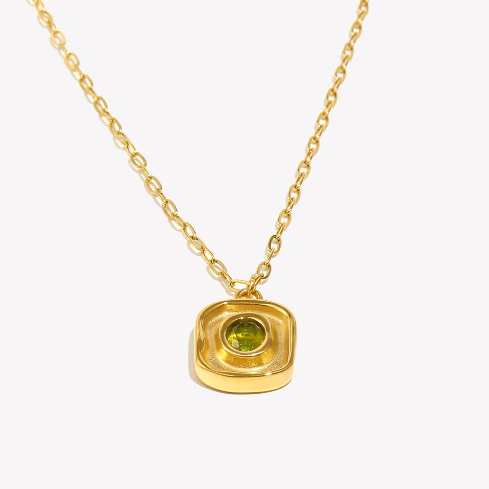 Jade Necklace — Waterproof