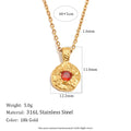 Birth Stone Necklace  — Waterproof