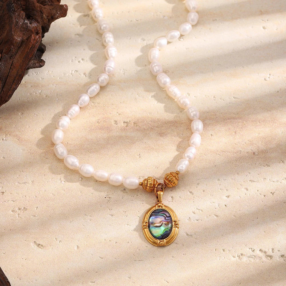 Golden Aura Necklace — Waterproof