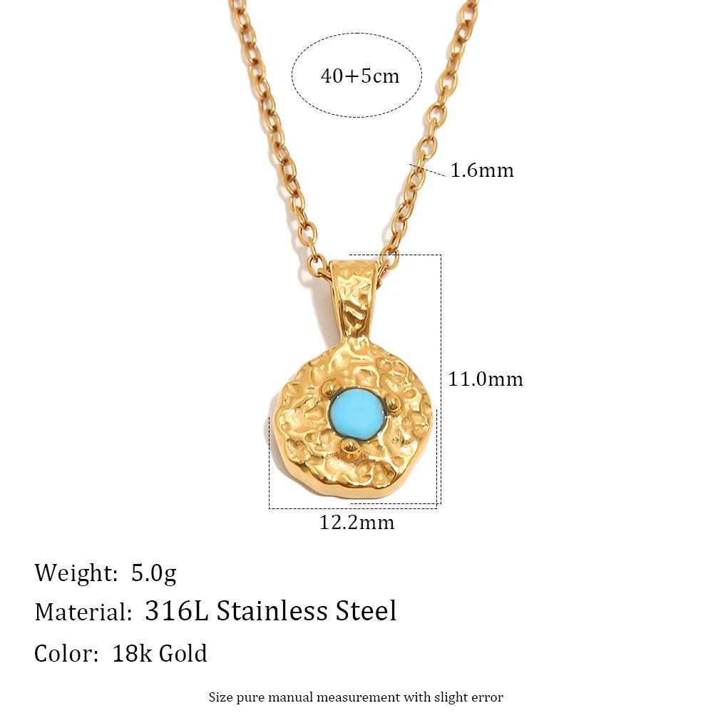 Birth Stone Necklace  — Waterproof