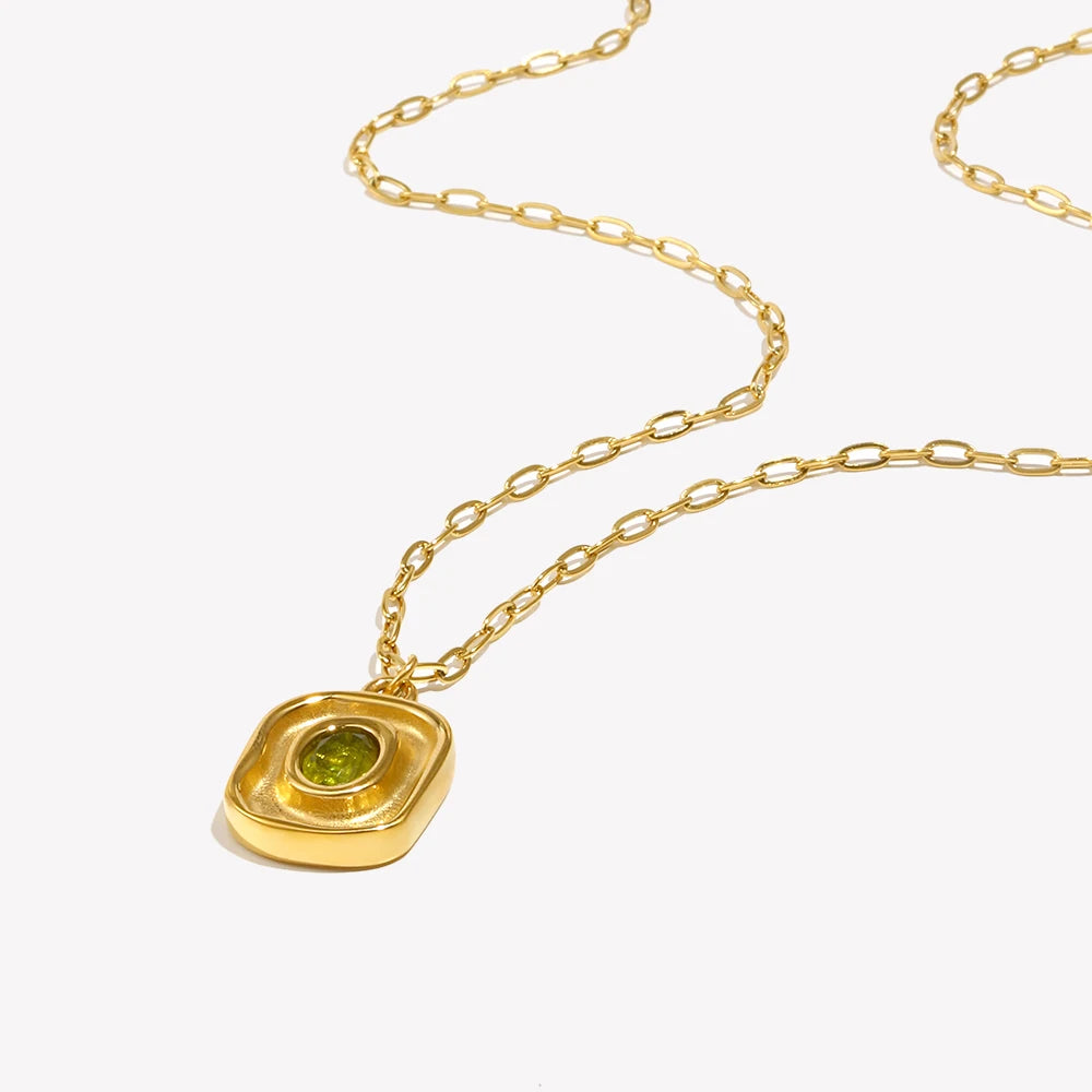 Jade Necklace — Waterproof